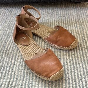 Eileen Fisher Espadrilles - Size 8 - Leather - GUC